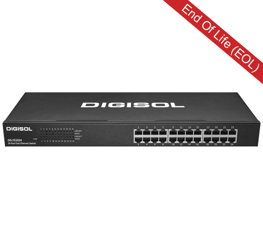 24 Port Fast Ethernet Unmanaged Switch - G-FS1024