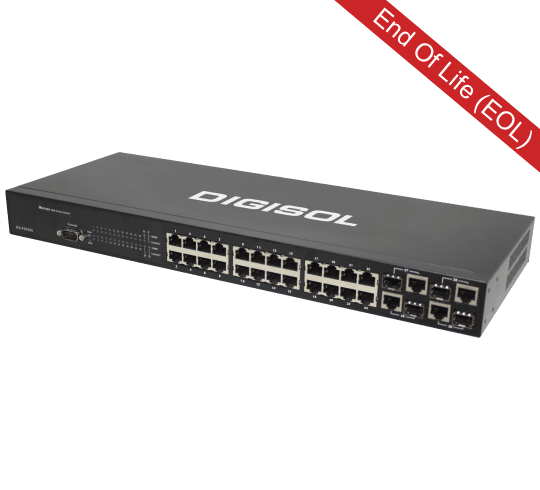 Switch d\'Accès LAN Gigabit Ethernet L2+ à 24 ports FS -  France