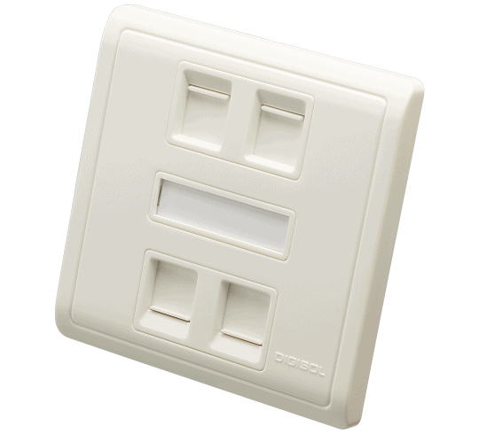 Quad Port Face Plate