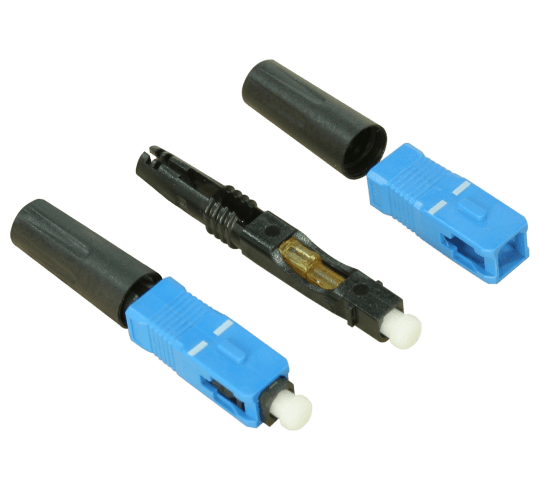 Fiber Optic Field Assembly Connector