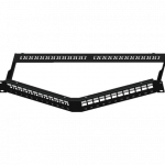 Keystone-Type-UTP-24-Port-Angled-Blank-Patch-Panel