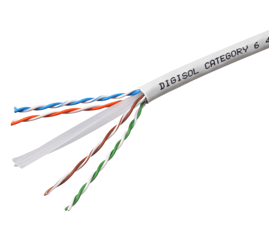 CABLE TX64SHC100 - Câble RJ45 Cat6 F/UTP 4 paires - Couronne de 100m