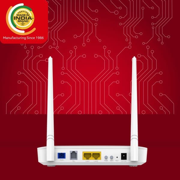 DG-GR1321 - Digisol XPON ONU 300Mbps Wi-Fi Router with 1 PON, 1 GE & 1 FE Port, 1 FXS Port | MADE IN INDIA - Image 3