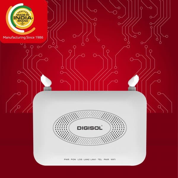 DG-GR1321 - Digisol XPON ONU 300Mbps Wi-Fi Router with 1 PON, 1 GE & 1 FE Port, 1 FXS Port | MADE IN INDIA - Image 5