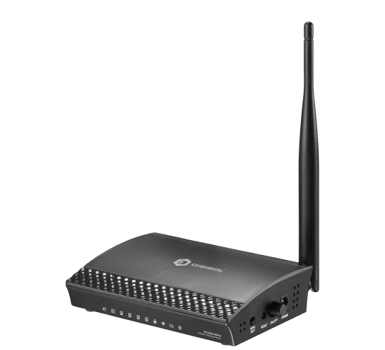 DIGISOL 150Mbps Wireless ADSL 2/2+ Broadband Router with USB Port