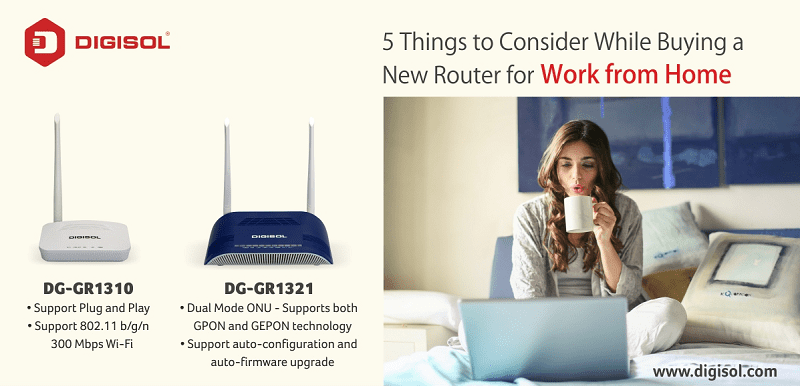 Work From Home Routers - Digisol