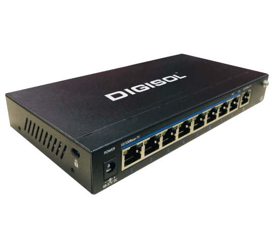 FS 8-Port Gigabit Ethernet PoE+ SOHO Unmanaged Switch -  United  Kingdom