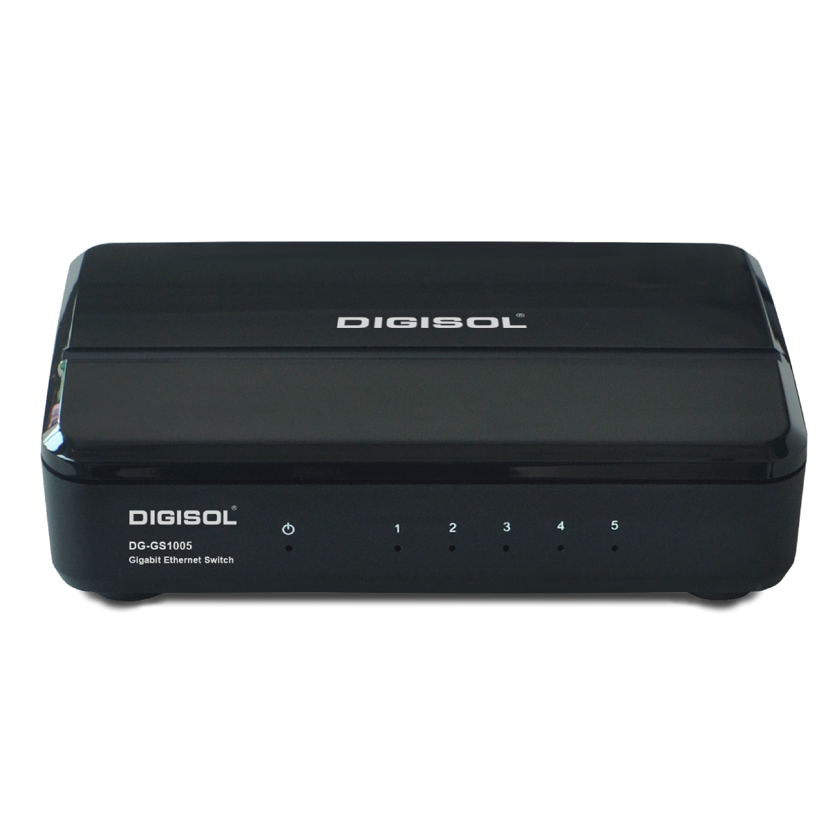 DG-GS1005: DIGISOL 5 Port 10/100/ 1000Mbps Gigabit Ethernet Unmanaged Desktop Switch