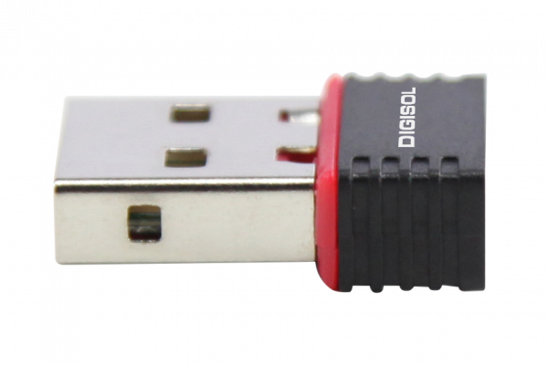 DG-WN3150Nu (H/W Ver. C1) - Digisol 802.11n 150Mbps Wireless Micro USB Adapter - Image 4