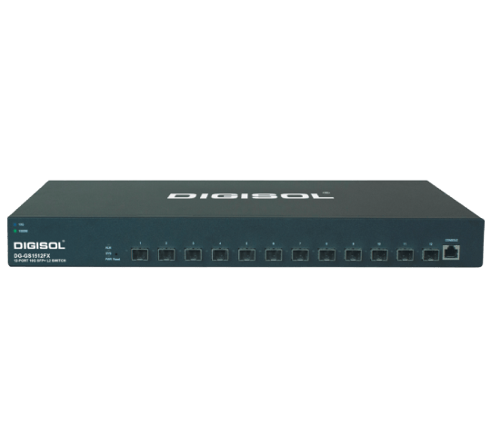 DIGISOL 12 Port 10G SFP+ L2 Switch - DG-GS1512FX