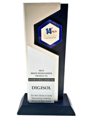 The Best Made In India Networking Solution Brand of 2021 Award