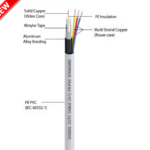 DIGISOL CCTV 3+1 Standard Cable with Al Alloy braiding 90mtrs – DGC-CC3S4F-9WCS
