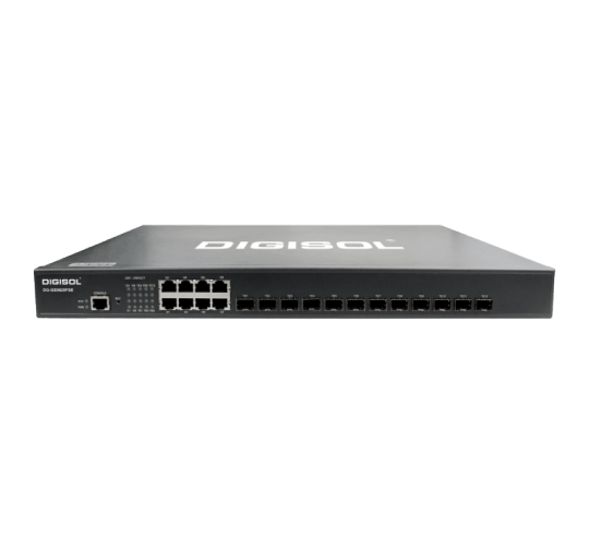 DIGISOL Full 10GE Ethernet L3 Managed Switch with 12 10GE SFP+ ports - DG-GS5620FSE