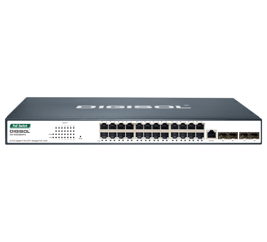 DIGISOL 24 Port PoE Managed Switch with 10G Uplink DG-GS2528HPX