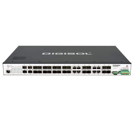DIGISOL 24 Port L3 Managed Industrial Fiber Switch DG-IS4628FSE